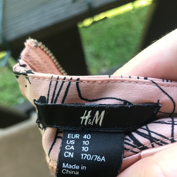 Pink and black H&M skirt - Picture 6 of 7